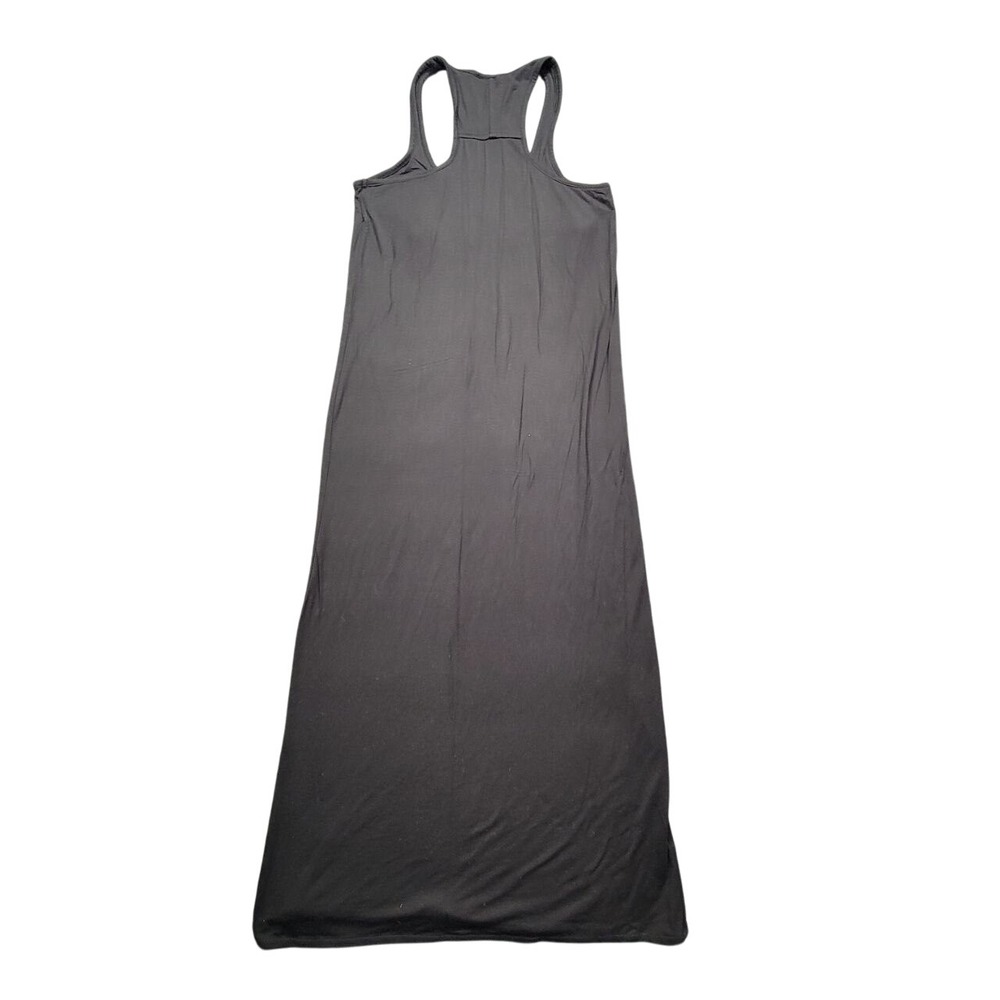 Recliner Racerback‎ Maxi Dress Womens Small Black Sleeveless Casual Comfortable